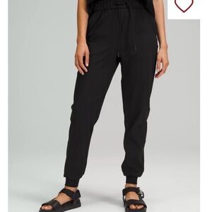 Lululemon Stretch High-Rise Black Joggers